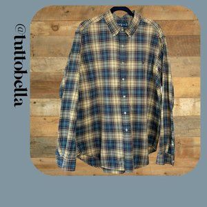 NWOT Ralph Lauren Plaid Classic Fit Button Down Shirt Size XL